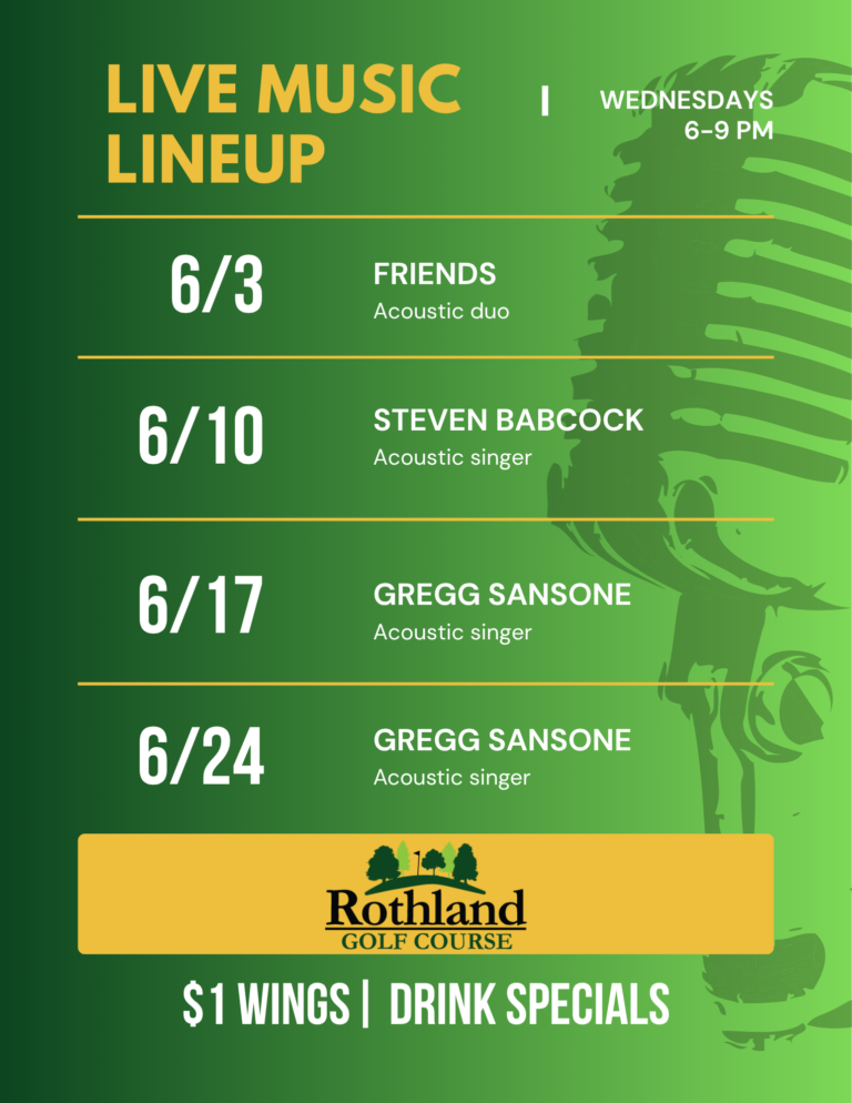 live music rothland golf course akron, ny buffalo